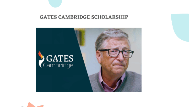 Bourse D Tudes Gates Cambridge Au Royaume Uni Enti Rement Financ E